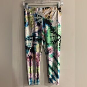 Terez Multicolor Tie-Dye Leggings